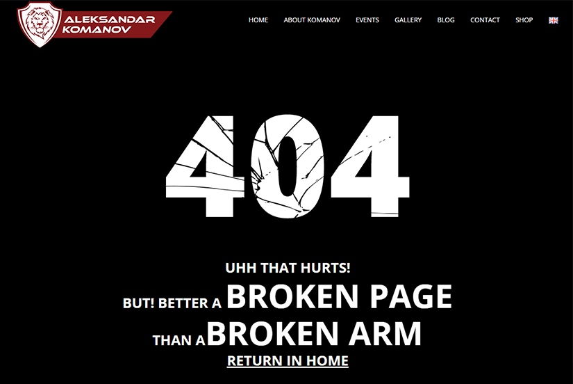 funny 404 pages